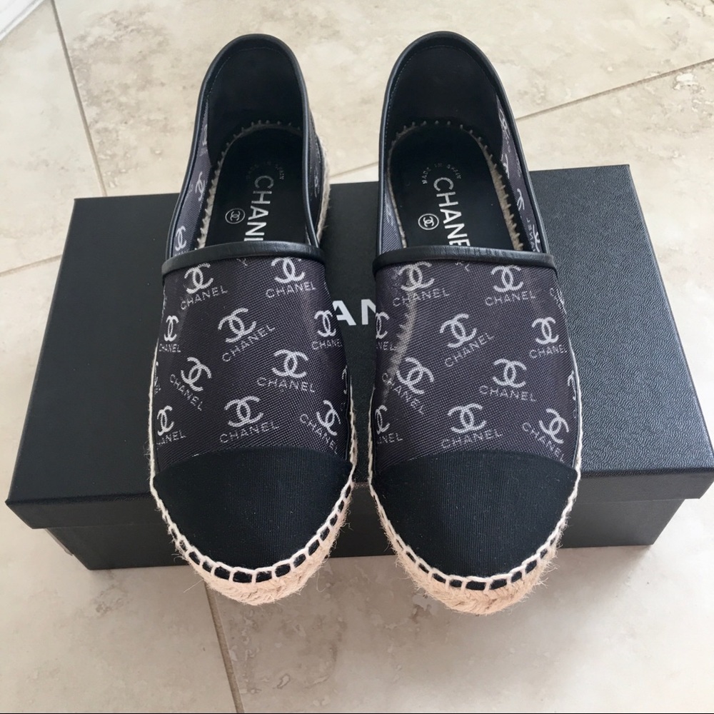 Chanel Espadrilles Like New!!! Don’t miss out!!!